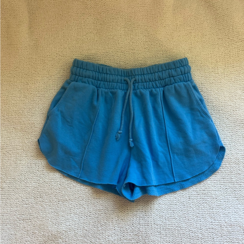 Wild Fable Sky Blue Fleece Shorts